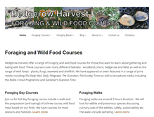 Tablet Screenshot of hedgerow-harvest.com